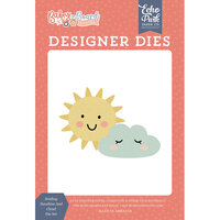 Echo Park - Baby On Board - Girl Collection - Designer Dies - Smiling Sunshine And Cloud