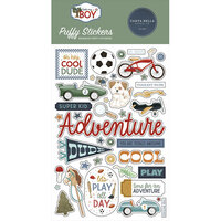 Carta Bella Paper - That's My Boy Collection - Puffy Stickers