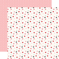 Carta Bella Paper - Be Mine Collection - 12 X 12 Double Sided Paper - You Have My Heart