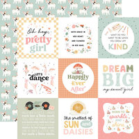 Carta Bella Paper - That's My Girl Collection - 12 x 12 Double Sided Paper - 4 x 4 Journaling Cards