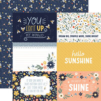 Echo Park - Firefly Collection - 12 x 12 Double Sided Paper - 6 x 4 Journaling Cards
