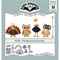 Karen Burniston - Craft Dies - Feathered Animals