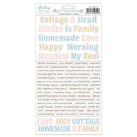 Mintay Papers - Cottage Heart Collection - 6 x 12 Stickers - Words