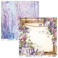 Mintay Papers - Lilac Garden Collection - 12 x 12 Double Sided Paper - 04