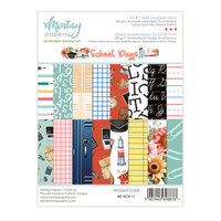 Mintay Papers - School Days Collection - 6 x 8 Paper Pad - Add-On