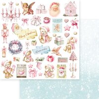 Memory Place - Holly Jolly Collection - 12 x 12 Double Sided Paper - Presents