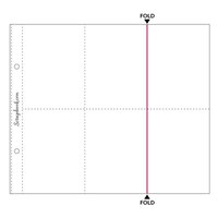 Scrapbook.com - 6x8 Page Protectors - Panoramic - Four 3x4 Two 3x4 Pockets - 10 Pack
