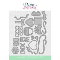 Pretty Pink Posh - Dies - Valentine Holder Additions