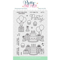 Pretty Pink Posh - Clear Photopolymer Stamps - Party Time