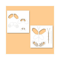 Penny Black - Stencils - Floral Wings