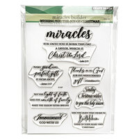 Penny Black - Clear Photopolymer Stamps - Miracles Builder