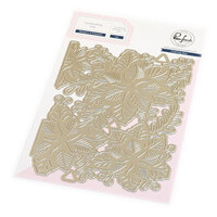 Pinkfresh Studio - Twinkle & Tradition Collection - Dies - Whispers Of Poinsettia