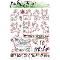 Picket Fence Studios - Dies - Reindeer at Play