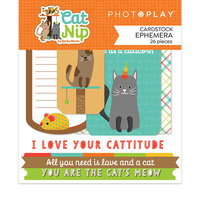 PhotoPlay - Cat Nip Collection - Ephemera - Die Cut Cardstock Pieces