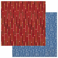 PhotoPlay - Play Ball Collection - 12 x 12 Double Sided Paper - Batter Batter