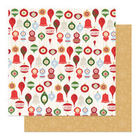 PhotoPlay - Up On The Rooftop Collection - 12 x 12 Double Sided Paper - Feeling Festive