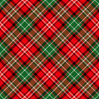 Ella and Viv Paper Company - Perfectly Plaid Collection - 12 x 12 Paper - Christmas Tartan