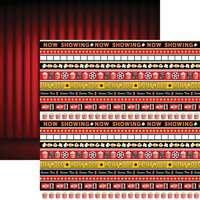Reminisce - It's Showtime Collection - 12 x 12 Double Sided Paper - It's Showtime