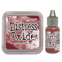 Ranger Ink - Tim Holtz - Distress Oxide Ink Pad and Reinker - Aged Mahogany