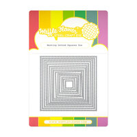 Waffle Flower Crafts - Craft Dies - Nesting Dotted Squares