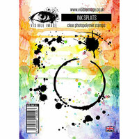 Visible Image - Clear Photopolymer Stamps - Ink Splats