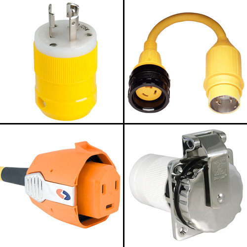 Adapters, Connectors & Receptacles