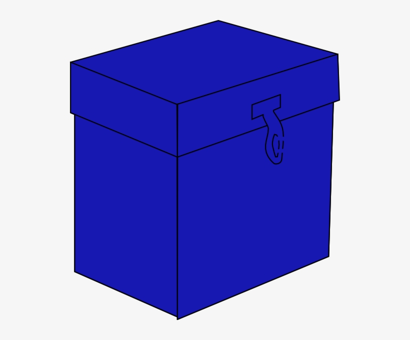 Blue Box Clipart, transparent png download