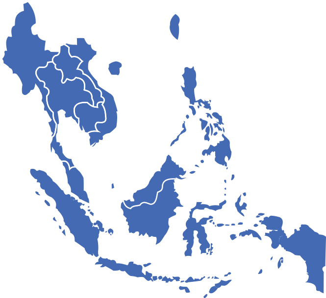 ASEAN Map Transparent