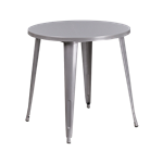 Gunmetal Bistro Dining - 30" Round