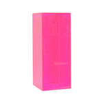 Neon Pink Pedestal 30" x 12" x 12"