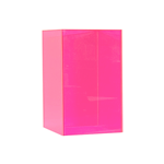 Neon Pink Pedestal 18" x 12" x 12"