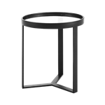 Modern Black End Table