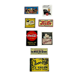 Set of Vintage Food and Drink Signs