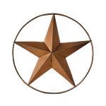 Bronze Metal Star - 33"