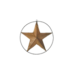 Bronze Metal Star - 18"