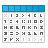 Calendar, Bars Lavender icon