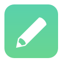 pencil MediumAquamarine icon