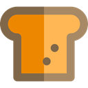 sandwich, Food And Restaurant, Lunch, meal, snack, Bread, food DarkOrange icon