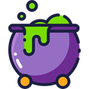 pot, Cauldron, food, Cook, halloween MediumPurple icon