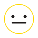 Feel, emoticon icon, cool, smile, Emotion Black icon