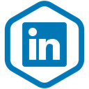 media, share, work, In, Linkedin, Social, yumminky DarkCyan icon