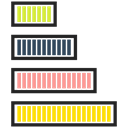 chart, Bar chart, rising, Rising Chart, Graphic Chart Black icon