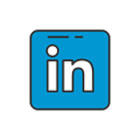 Logo, Label, Linkedin, Brand Black icon