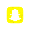 bell, Logo, Snapchat, snapchat logo Black icon