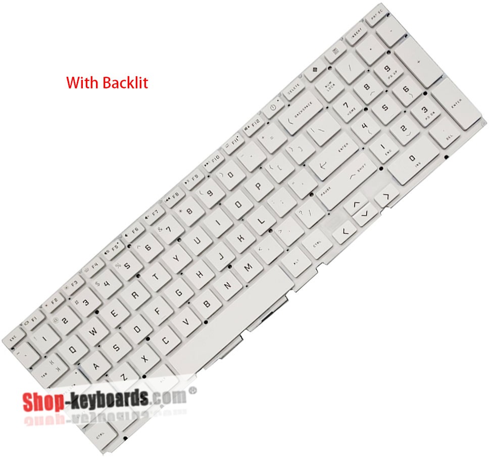 HP VICTUS 16-D0049UR  Keyboard replacement