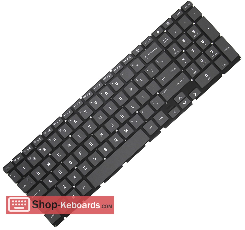 HP VICTUS 16-D0049UR  Keyboard replacement