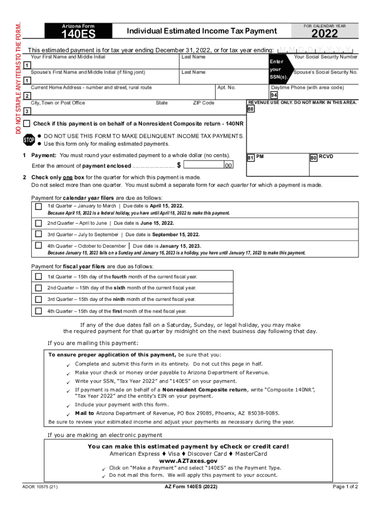 Printable Az 140 Tax Form Printable Form 2022 - vrogue.co