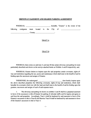 Parking Contract Template