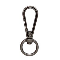 Lanyard Clip 50mm Snap Hook - Gunmetal