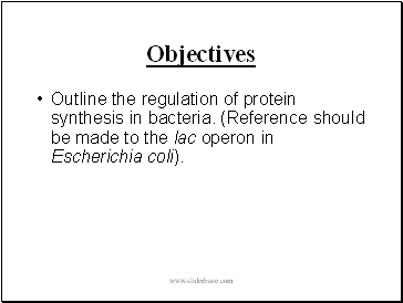 Objectives